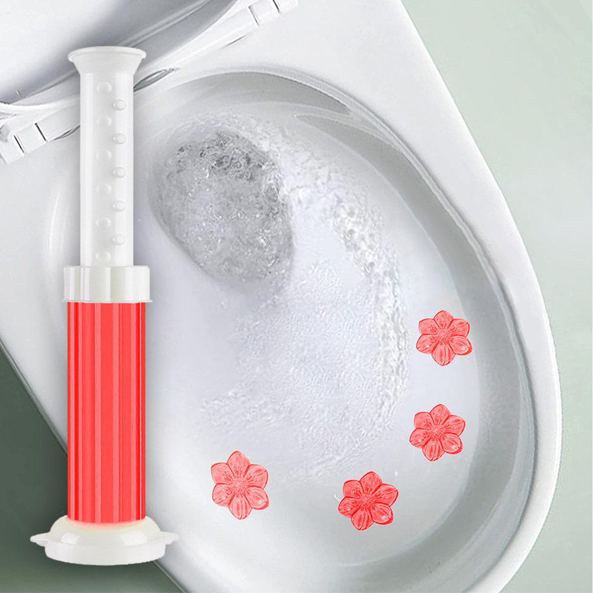 Tuvalet Temizleme Jeli Klozet Banyo Koku Giderici Damga Seti Desenli Koku Giderici Wc Jeli
